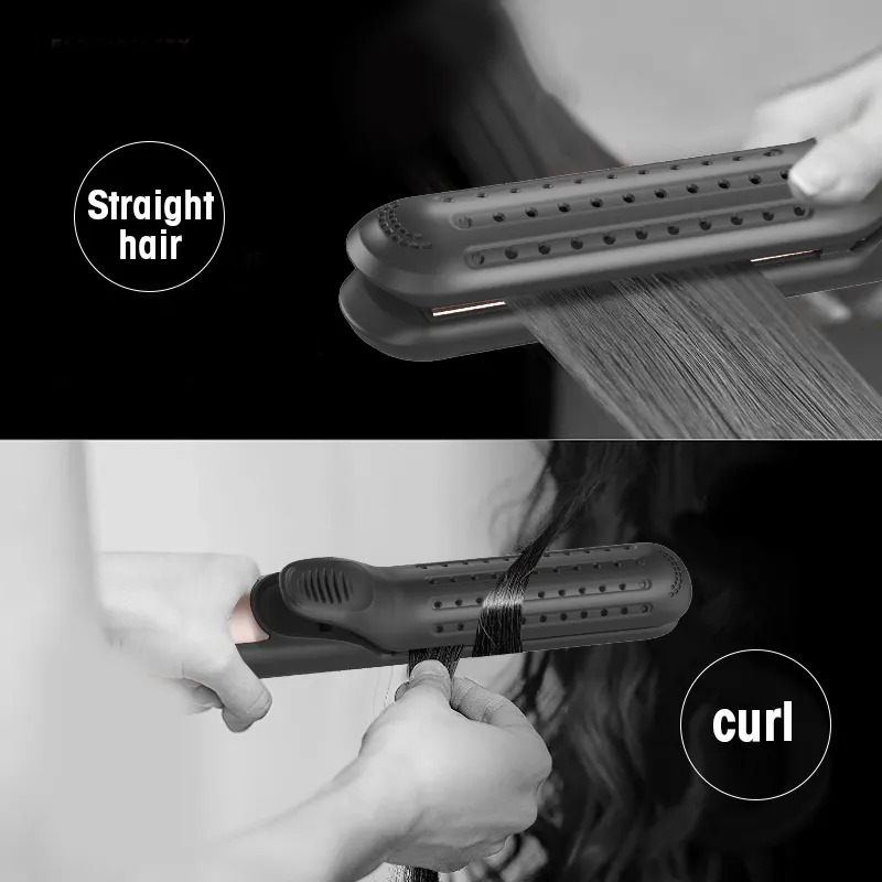 Title 5, 2 In 1 Hair Curling Iron With Cooling Air Hair ...