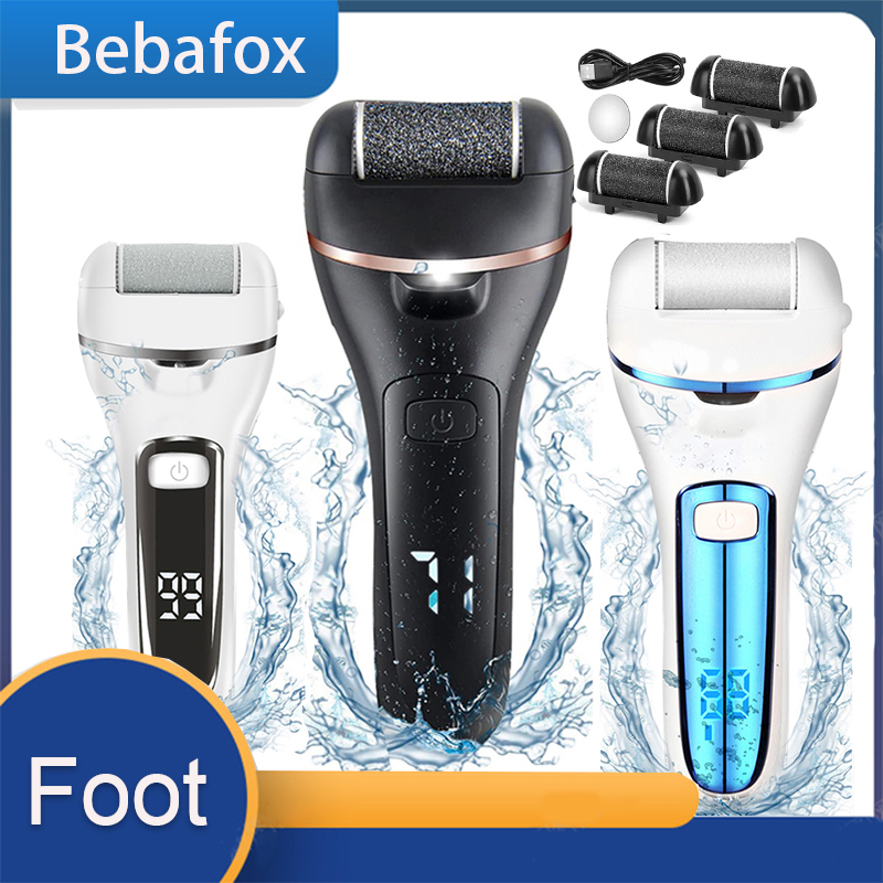 Best of Rechargeable Foot Care Tools Remove Dead Skin Electric Foot File Callus Remover Machine Pedicure Device Feet For Heels Black Reviews & Tips