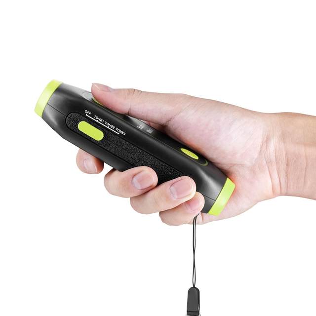 Lightweight Electronic Whistle 3 Sound with Lanyard Handheld Electric Whistle for Survival Basketball Soccer Referee Teacher
