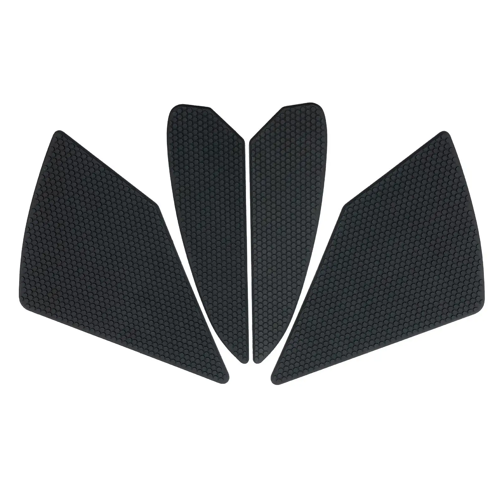 Black Motorcycle Tank Traction Pad for Triumph Speed Triple Replacement