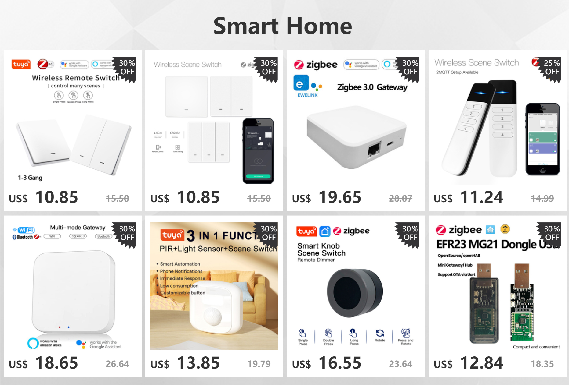 EU, Zigbee 3.0, Branco, 1, 2, 3