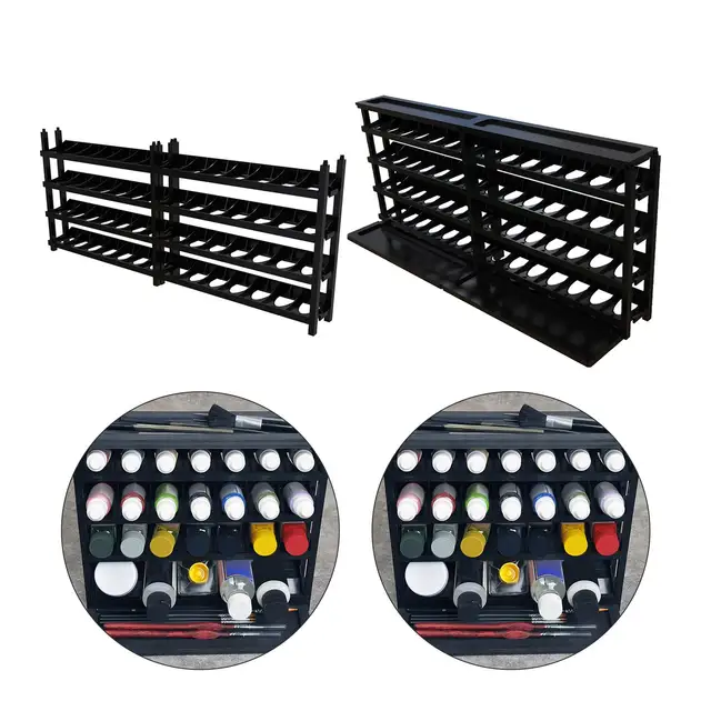 PT006 Model paint placement rack Storage Box Composable Rack Free  combination For AV AK AMMO - AliExpress