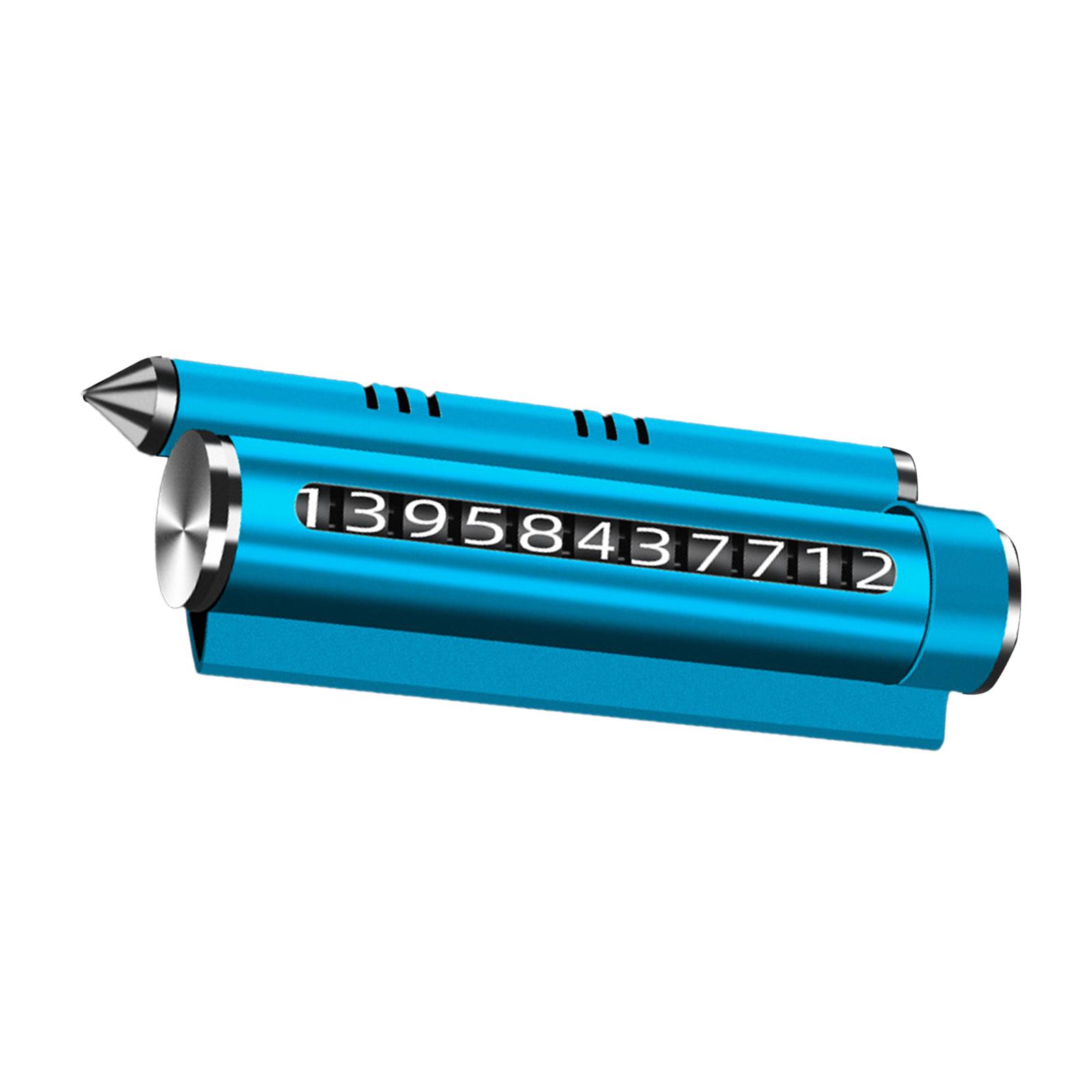 Car Parking Telephone Number Plate Safety Hammer Car Decors Automobile