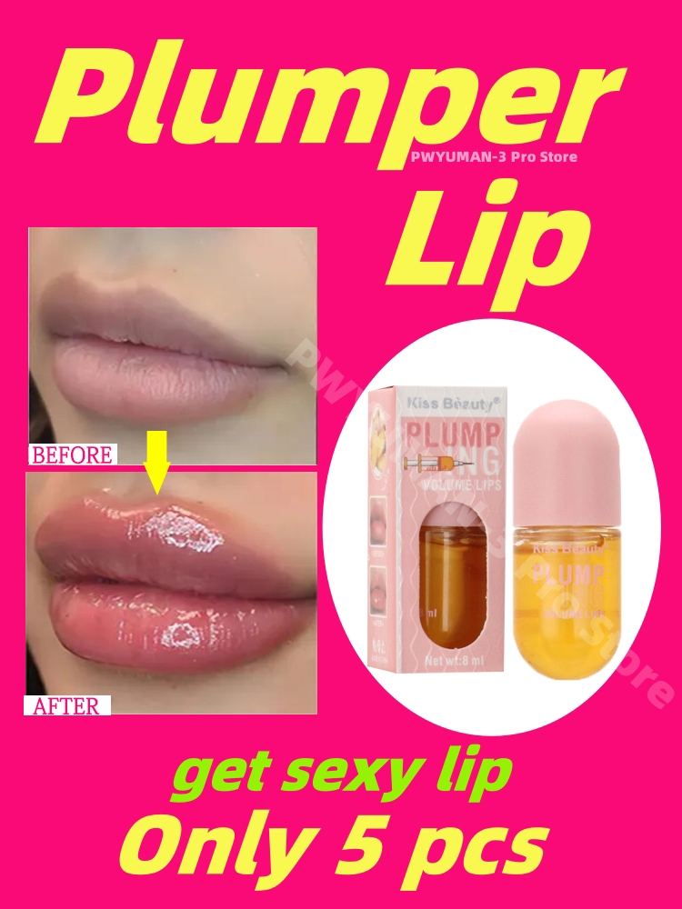 Best of Long Lasting Lip Plumper Oil Instant Volumising Enhancer Lip Serum Collagen Lips Volume Increases Lipgloss Sexy Cosmetic Reviews & Tips