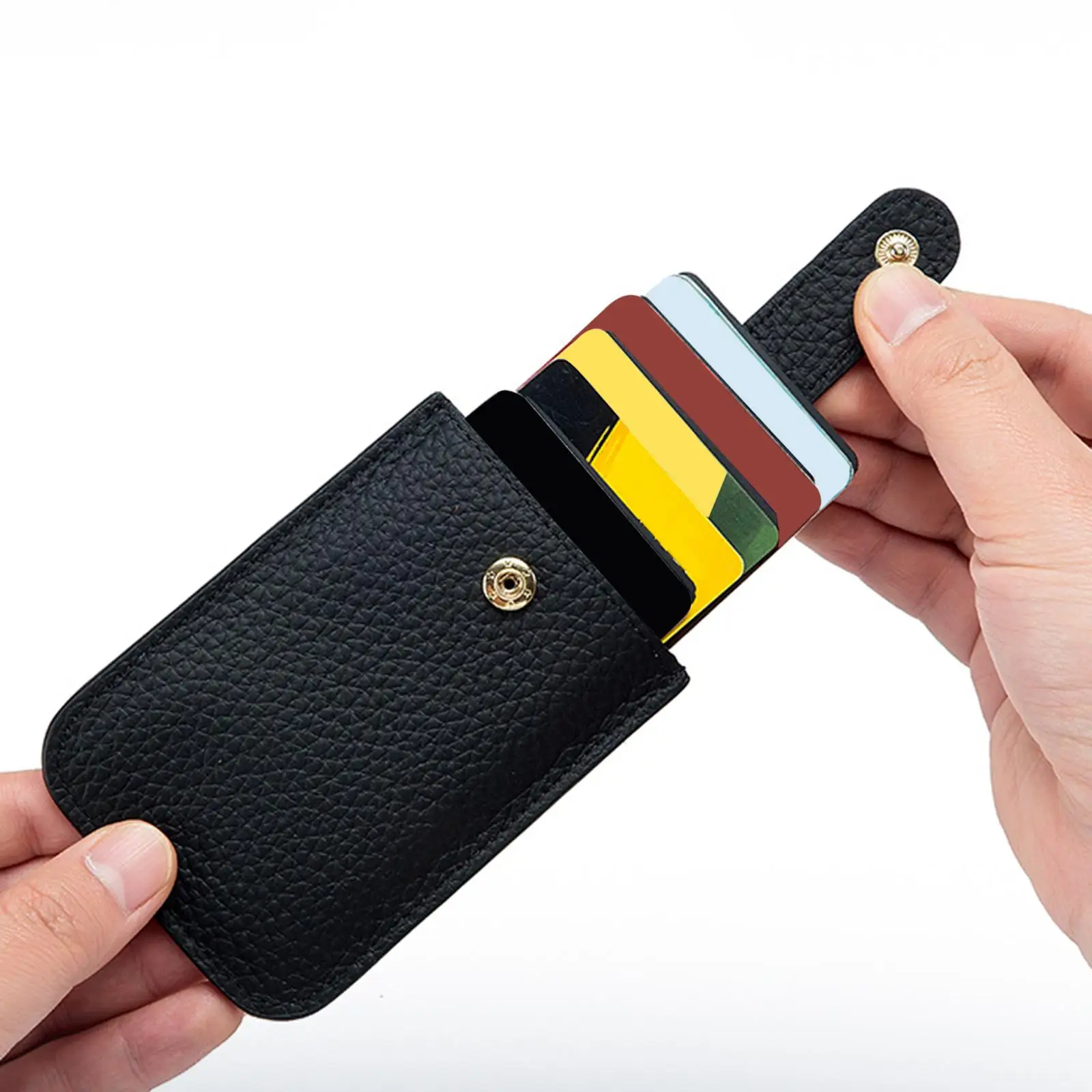 Pocket Modern Card Holder Storage Case Women Men Minimalist Slim Wallet