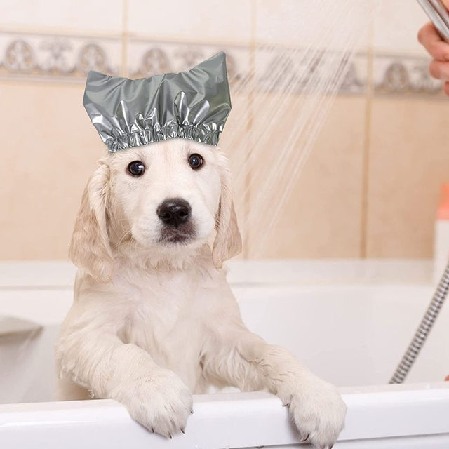 Pet shower clearance cap