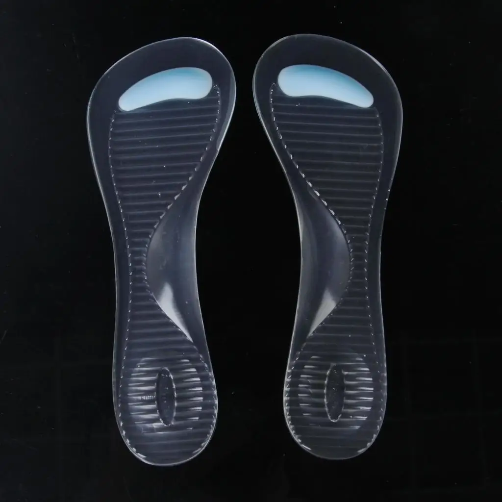 3/4 Massage Insoles Arch Support Pads for High Shoes Sandals