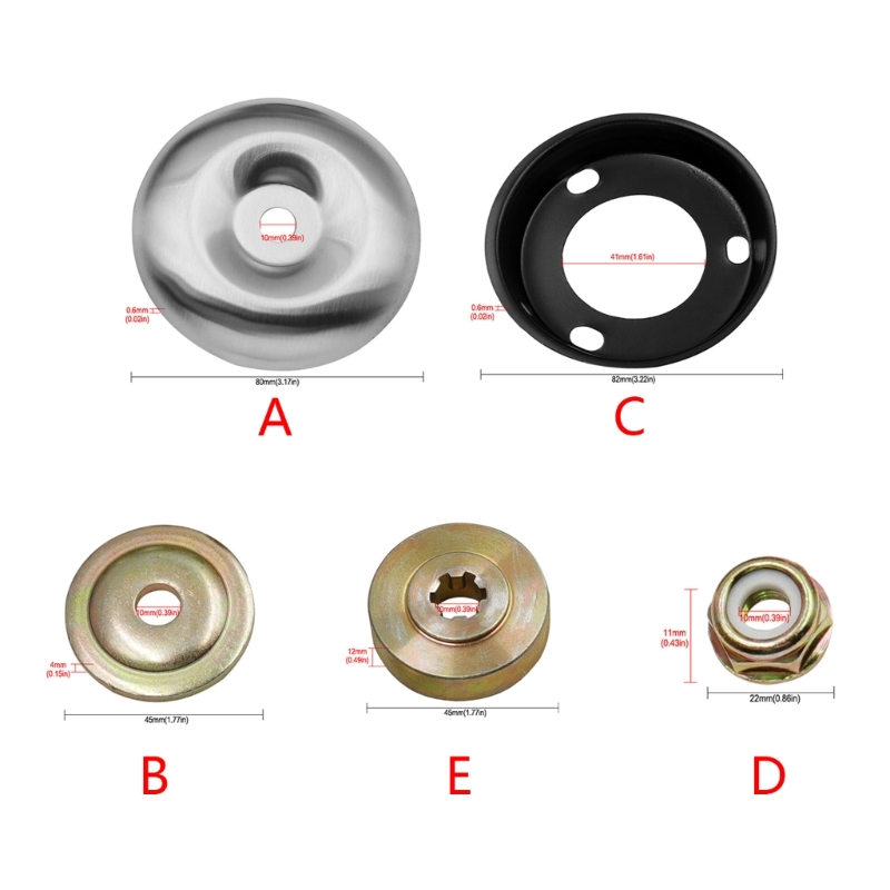 367D Gras Trimmer Kopf Adapter Klinge Mutter Teil Für Whipper Snipper Trimmer Kopf – Detail 6