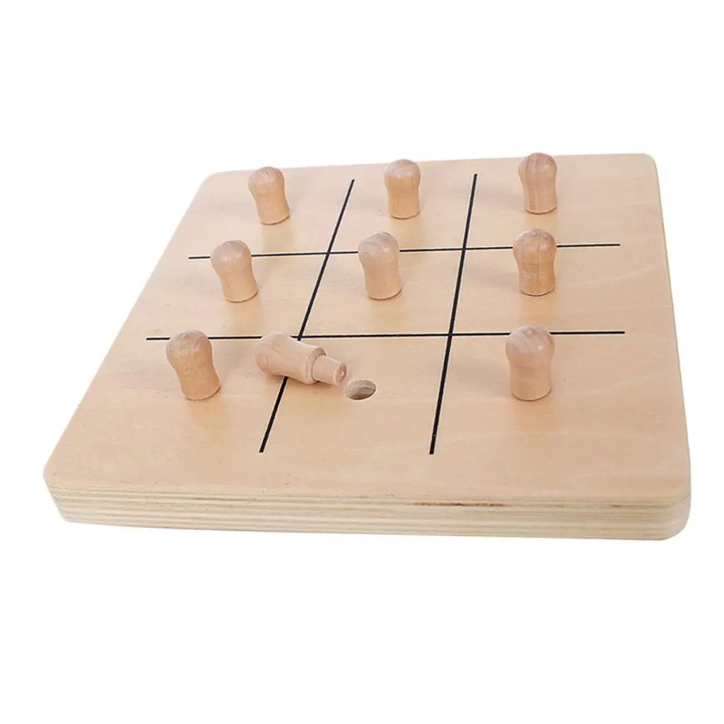 Wooden Peg Board  Grasping Toy   Early Education Aids
