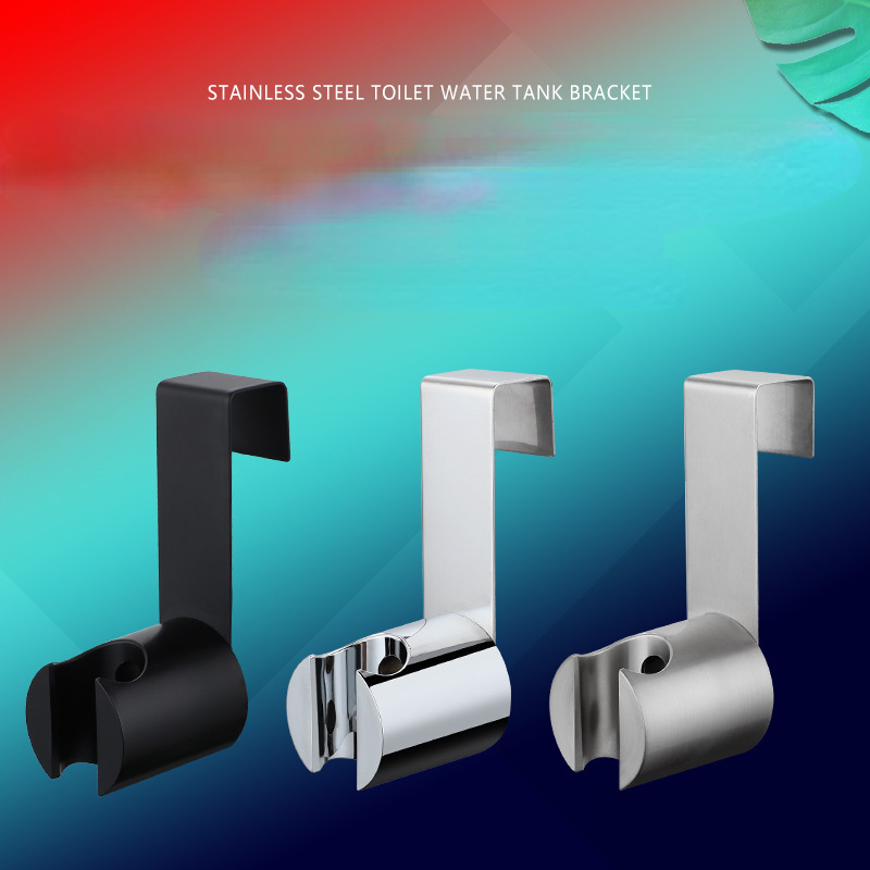 Description Picture 2 of itemStainless Steel Holder Hook Hanger Bidet Sprayer Holder Toilet Bathroom Attachment Hanging Bracket For Hand Shower