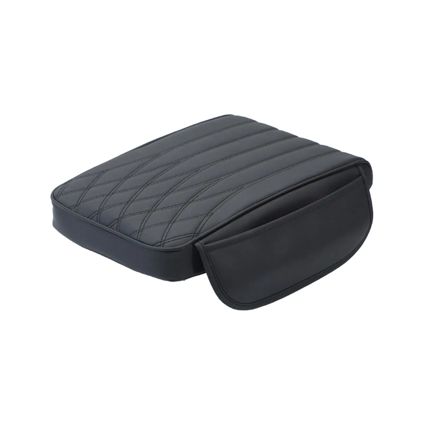 Car Armrest Cushion PU Leather Armrest Pillow for Vehicle Truck Auto