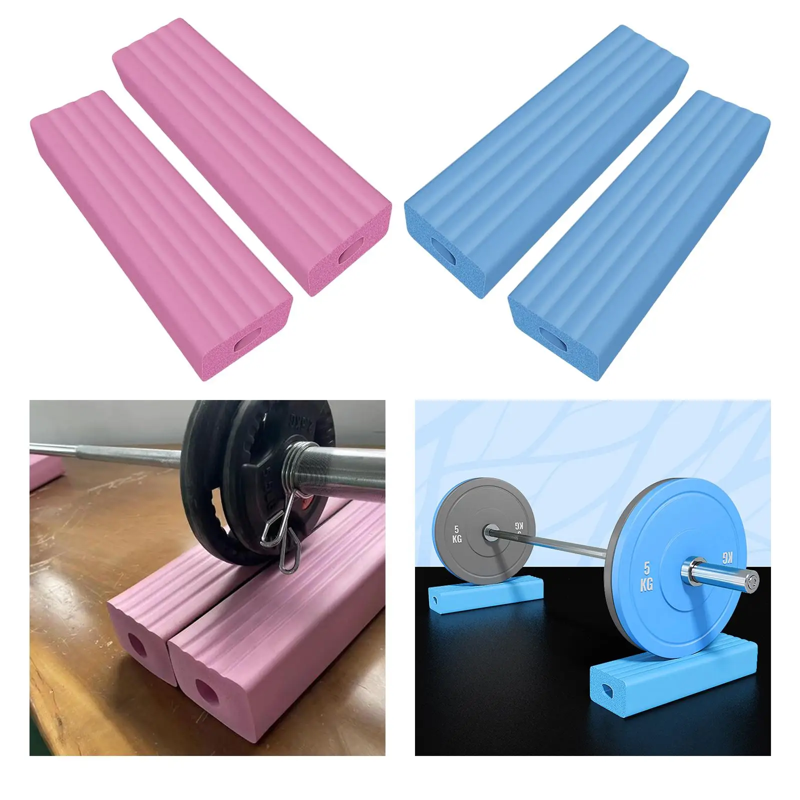 Foam Rubber Weightlifting Cushion Storage Mat for Athlete Weight Training Convenient Lightweight ,Easy to Clean and Store