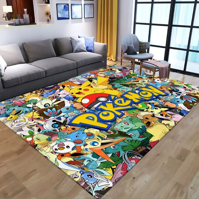 Pokemon Anti-Rutsch-Matte Pikachu Rechteck Boden matte Teppich