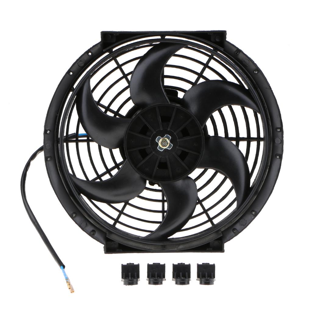 Car Truck Trailer 10 inch 12V 80W Electric Radiator Cooling Fans