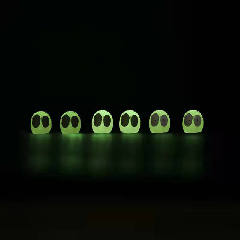 Description Picture 5 of item10 Pieces Mini Glowing Dust Balls Luminous Miniature Figurines Decoration Fairy Garden Resin Crafts Dollhouse Ornament