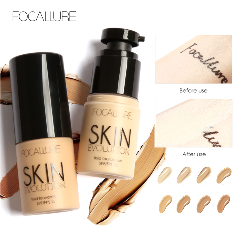 Best of FOCALLURE Moisturizing Liquid Foundation Whitening Waterproof Lightweight Face Concealer Cream Women Makeup Cosmetics Maquiagem Reviews & Tips