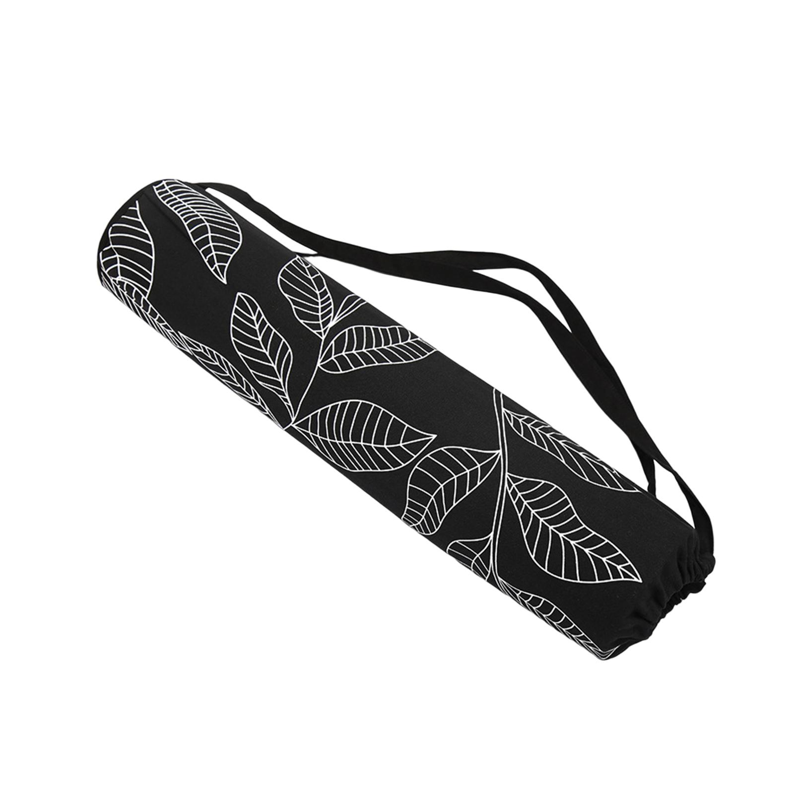 Canvas Yoga Mat Bag Gym Bag for Class Workout Park Durable Workout Bag