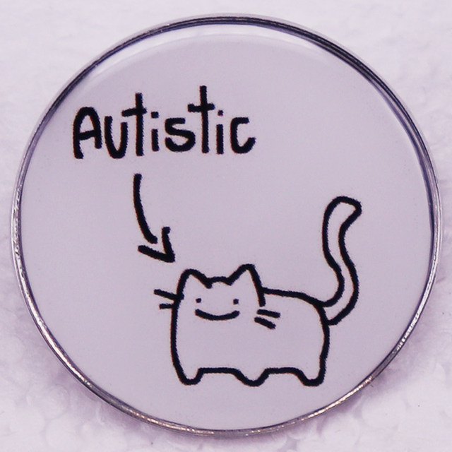 Tbh Creature Autism Creature Badge Soft Button Lapel Pin Decor Brooch  Jewelry Decoration Gift 58mm - AliExpress