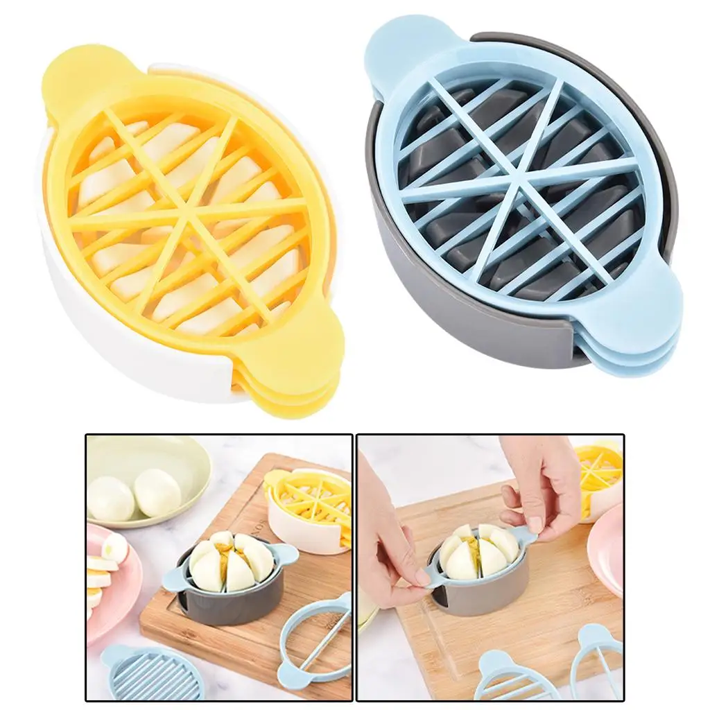 Egg Slicer Functional Tool Multifunctional Chopper Divider for