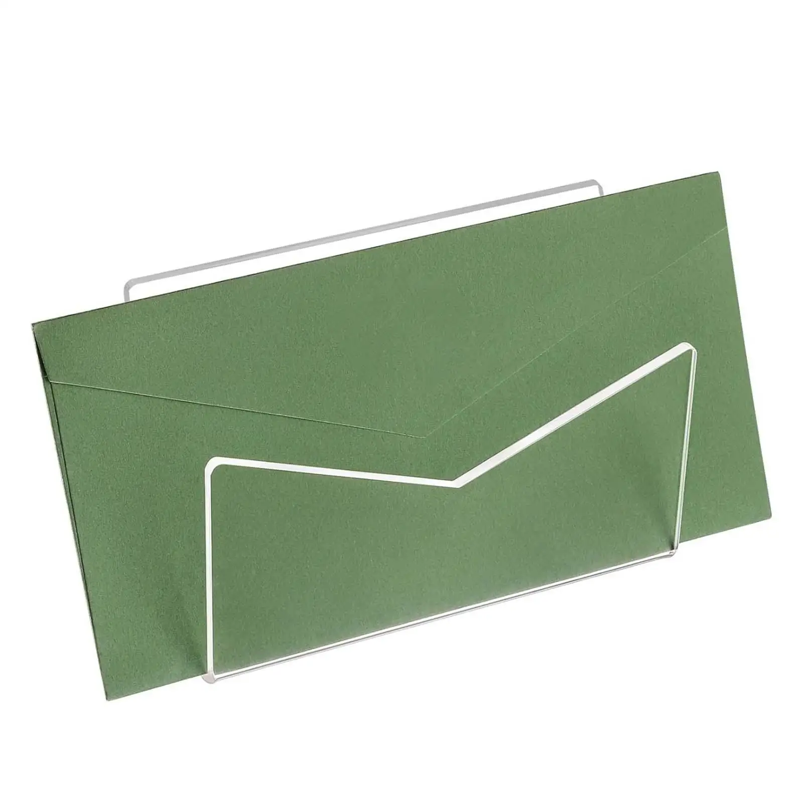 Desktop Letter Holder Wallet Envelope Holder Filing Folder Transparent Mail Sorter Magazine Mail Holder for Classroom Countertop