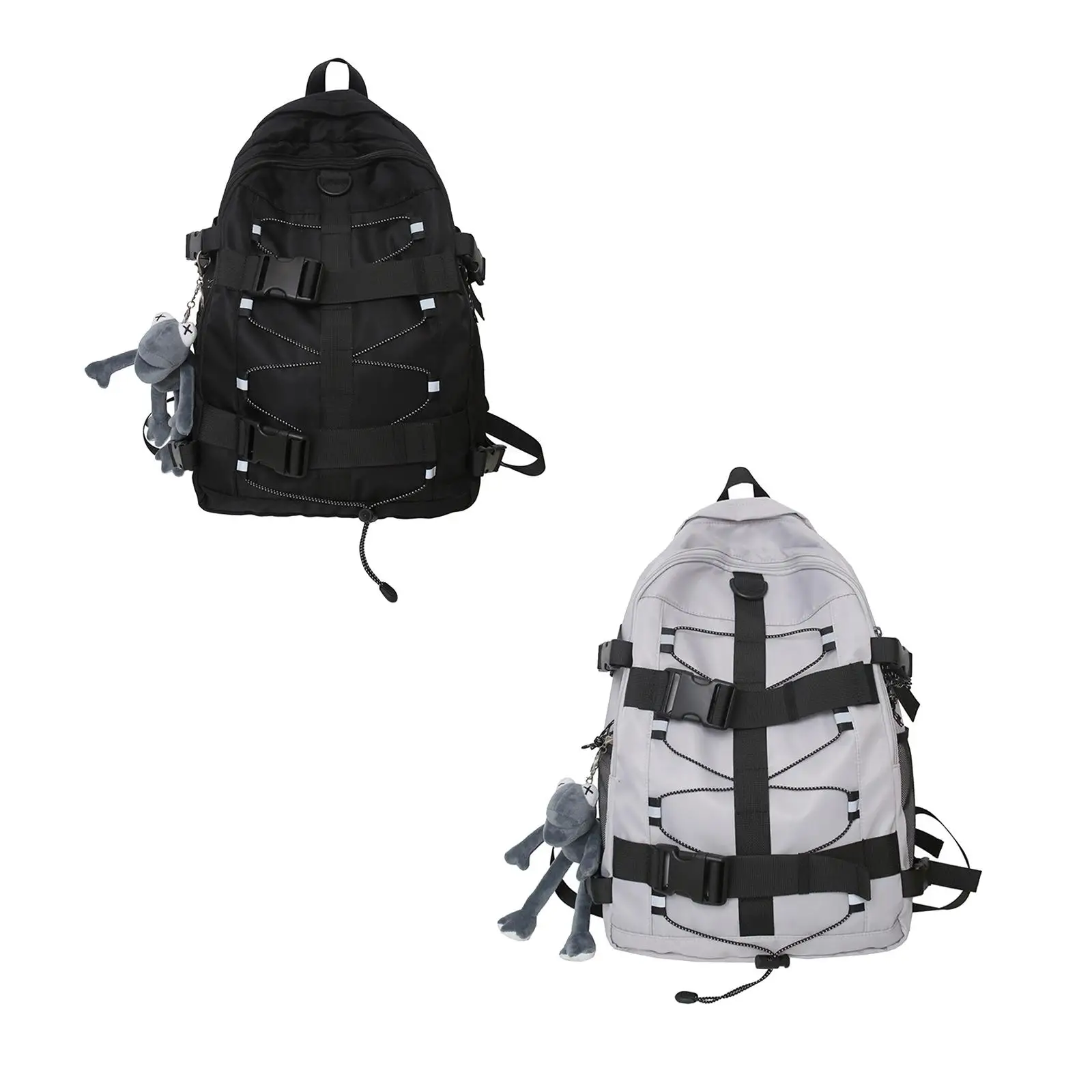 Backpack Large Capacity Premium Adjustable Straps Rucksack with Zipper Male Travel Bags for Outdoor Climbing Adults Unisex