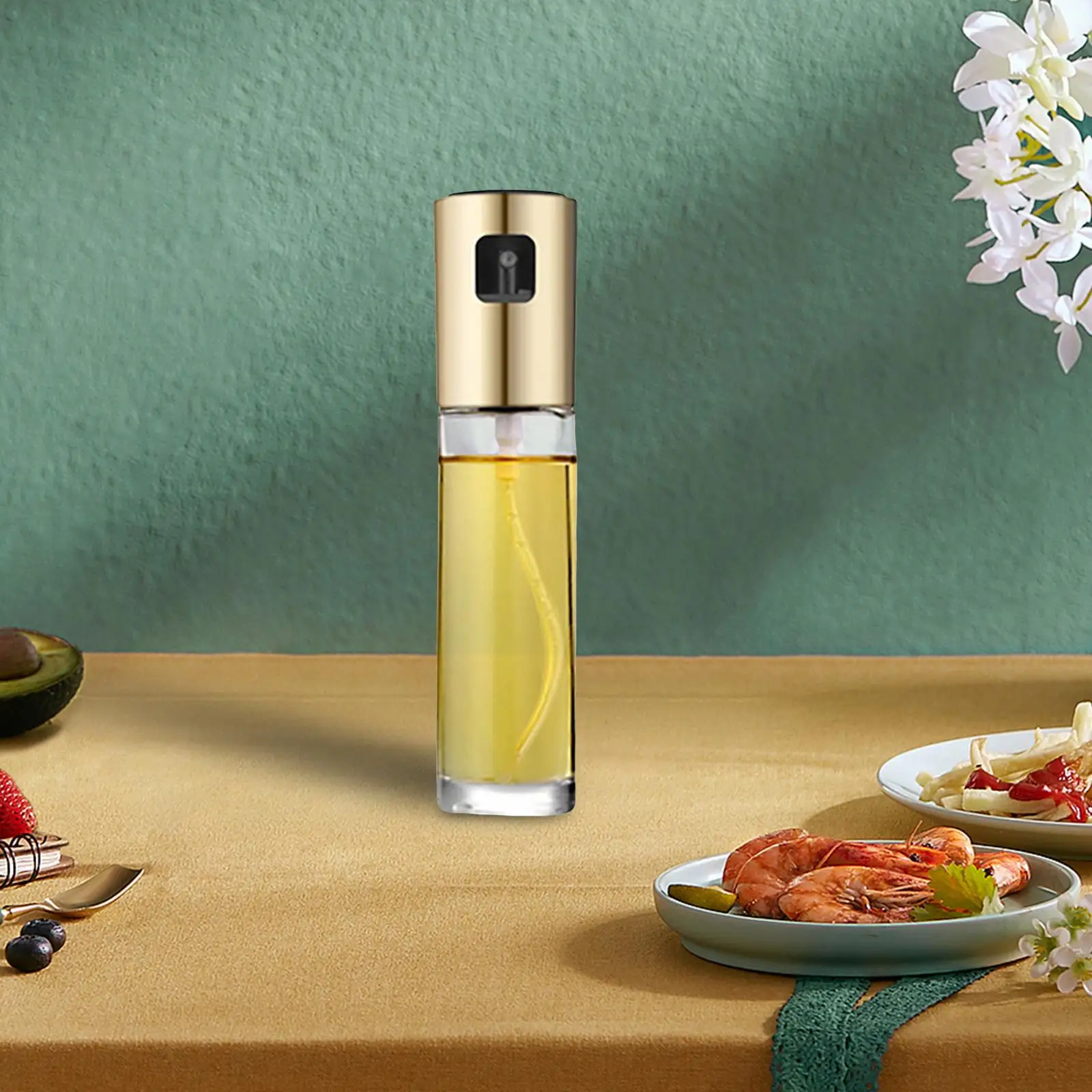 Olive Oil Sprayer Mister, Water and Liquids Sprayer, Vinegars Spray Dispensers, Olive Oil Sprayer for Barbecue