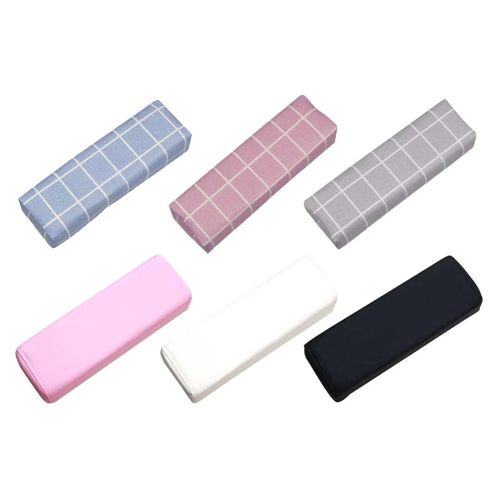 Nail Pillow PU Leather Washable Sweatproof Detachable Soft Nail Art Table Mat Hand Cushion for Nail Table Manicure Beauty Salon
