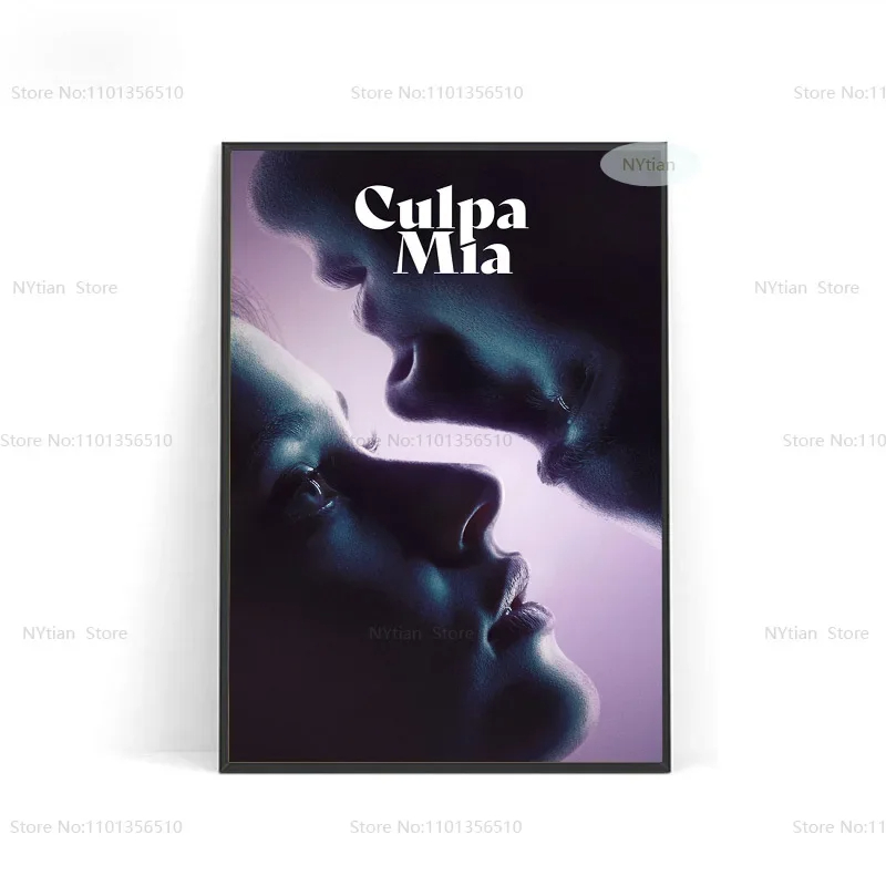 vMy Fault Culpa Mia 2023 Movie Film Modern Poster and Prints Wall Art Picture Canvas Painting For Living Room Home Decor