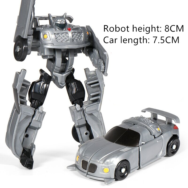 Children Toys Mini Transformation Robot Kit Toys Models 2 In 1 Deformed Car Toy Robots Toys for Kids Gift Action Figure