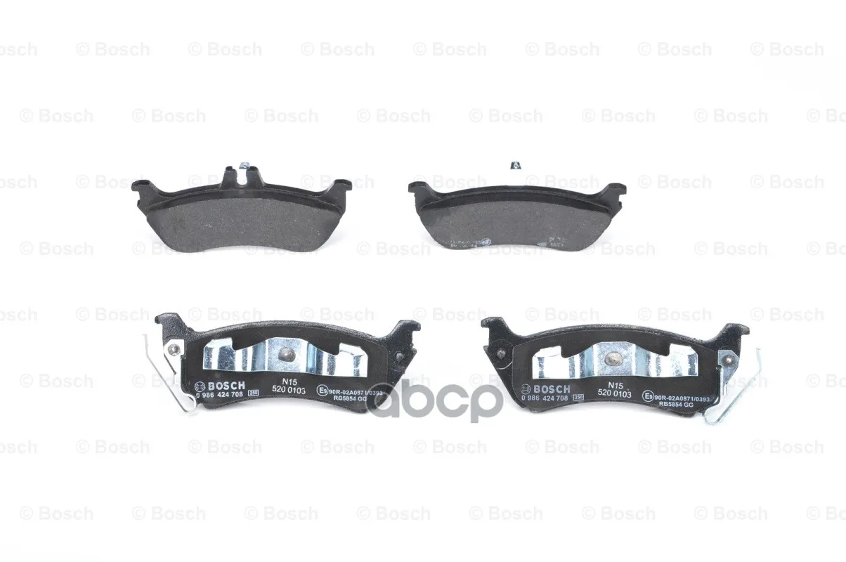 Pads Brake Ass. Mercedes W163 Ml 2.3 4.3/Cdi 02/98 06/05 Bosch Art. 0986424708|Handbrake Switches| - Aliexpress