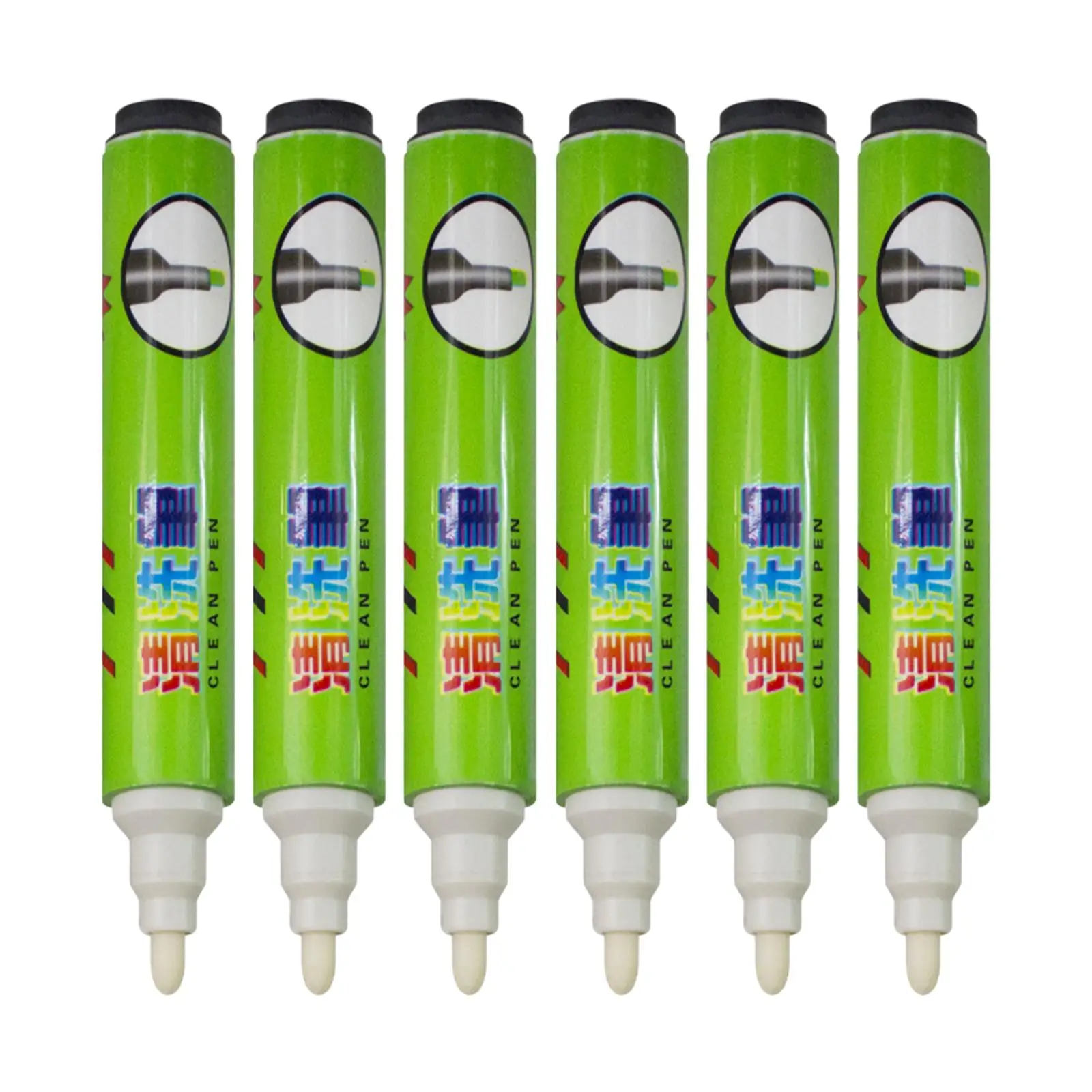5Pcs Premium Midsole Marker Pen  Refill Handwriting Cleaner Tool for Leather Craft Cloth Shoes Suede