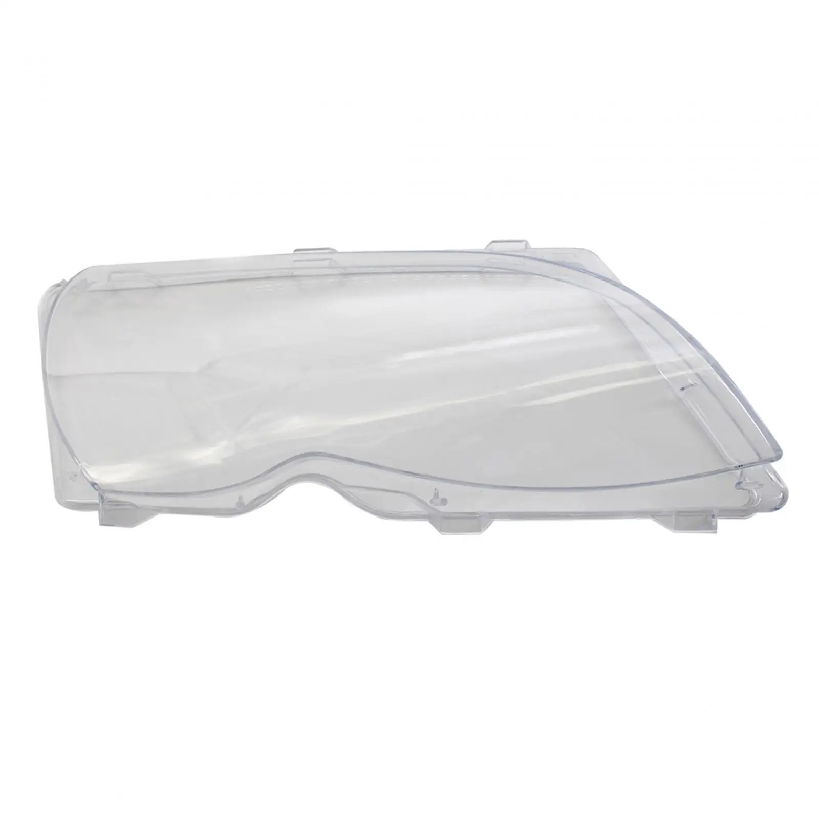Headlight Lens Decor Cover Spare Parts Auto Accessory Replaces Lampshade Headlight Cover for BMW E46 4 Door 2002-2005