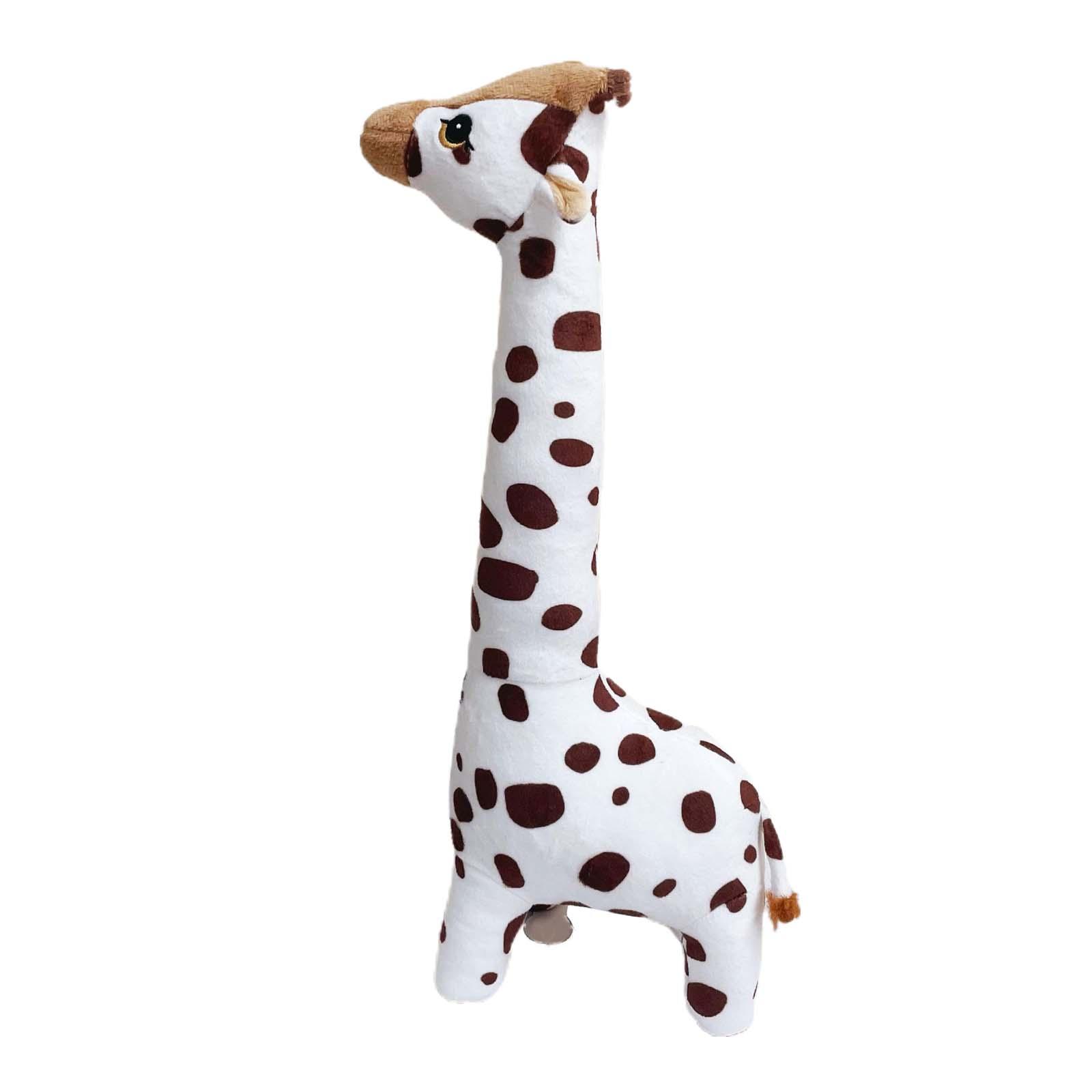 Plush Giraffe Stuffed Toys Photo Props Snuggling Plush Doll Adorable Plush Stuffed Animal Giraffe Toy for Giraffe Holiday Gift