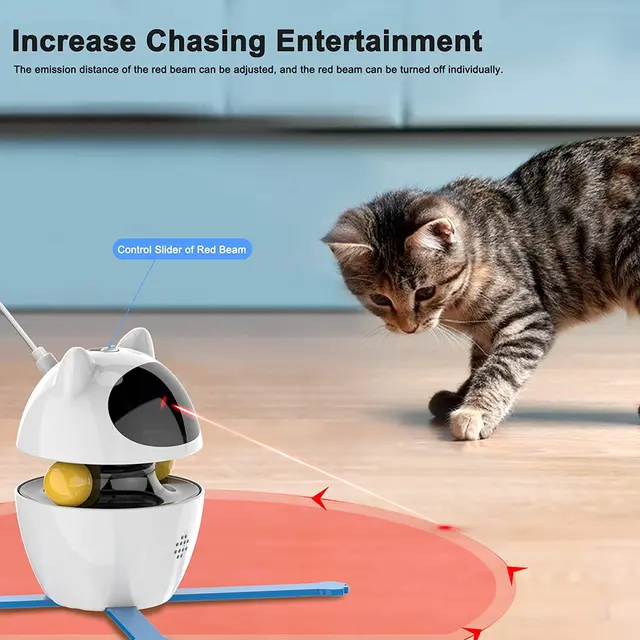 Tumbler Cat Toys 3 in 1,Smart Interactive Kitten Toys for Cat Boredom,Indoor  Exercise Cat Kicker,Fluttering Butterfly - AliExpress