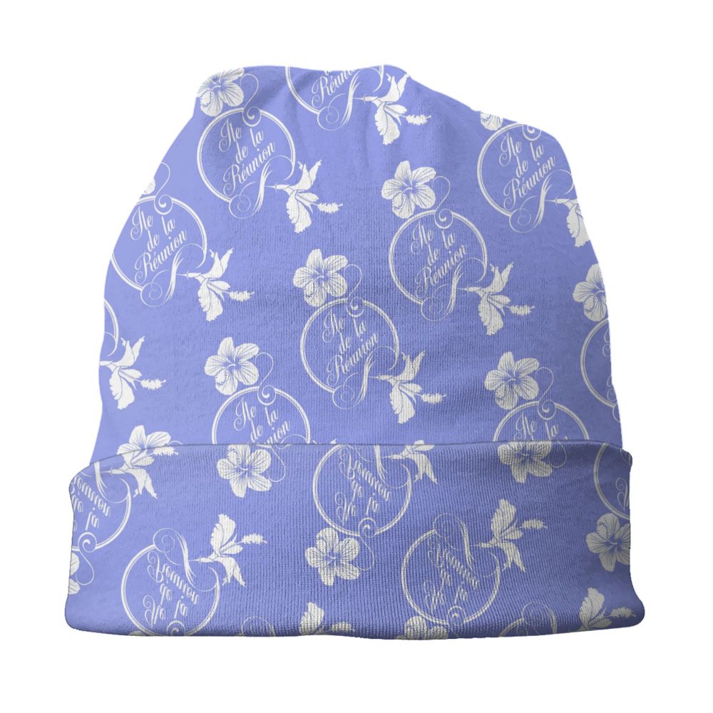Benutzerdefinierte 974 Reunion Island Signature 7 Maveli R Skullies Beanies Caps Cool Winter Warm Damen Herren Strickmütze Erwachsene Motorhaube Hüte – Detail 9