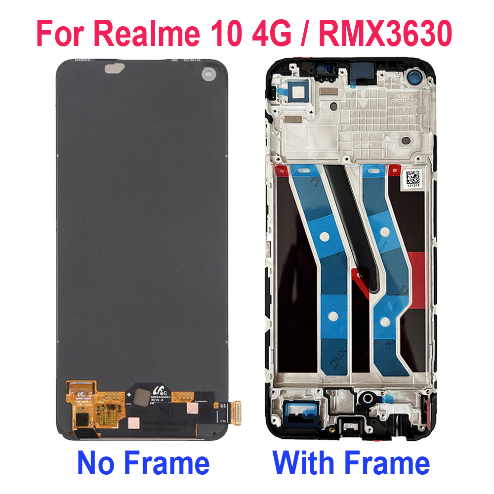 AMOLED для OPPO Realme 10 4G телефон mx3663 RMX3630 ЖК-дисплей | AliExpress