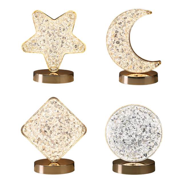 Touch Control Night Light Table Nursery Portable Eye Caring Decorative Light Rechargeable NightStand Bedroom Baby Bedside Lamp