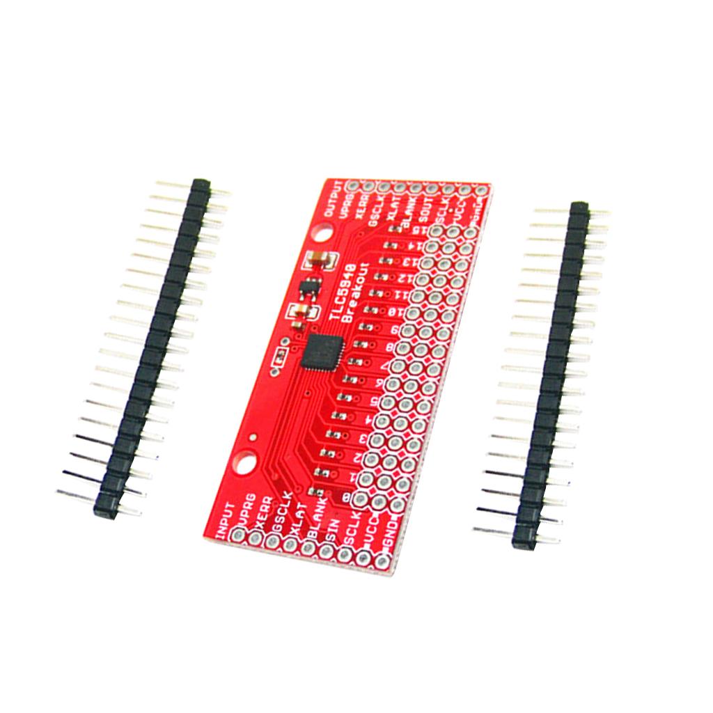 LED Driver Breakout - TLC5940 (16 Channel)  Board DIY Module