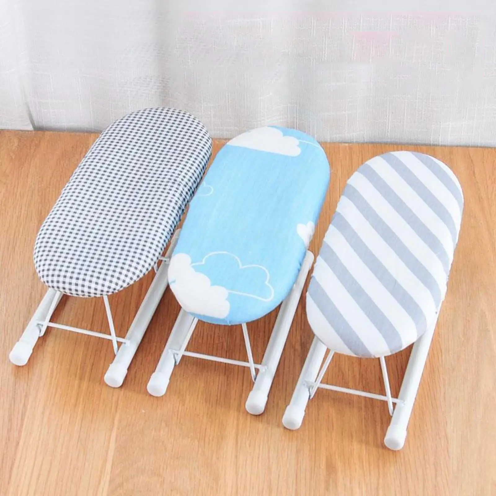 Portable Table Top Ironing Board Washable Removable for Small Spaces Travel Laundry