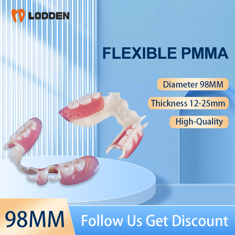 Best of LODDEN Flexible PMMA Block Dental Lab Resin Materials High-Quality For CAD / CAM 98mm System Transparent Elastic Dentist Materials Reviews & Tips