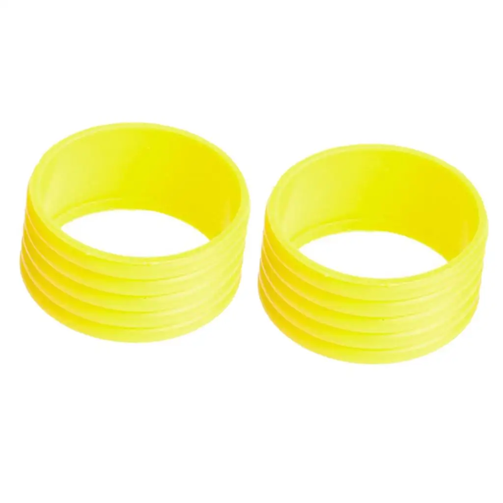 10x  2.5cm Tennis Racket   Badminton Sealed Loop Sleeves Lock Ends