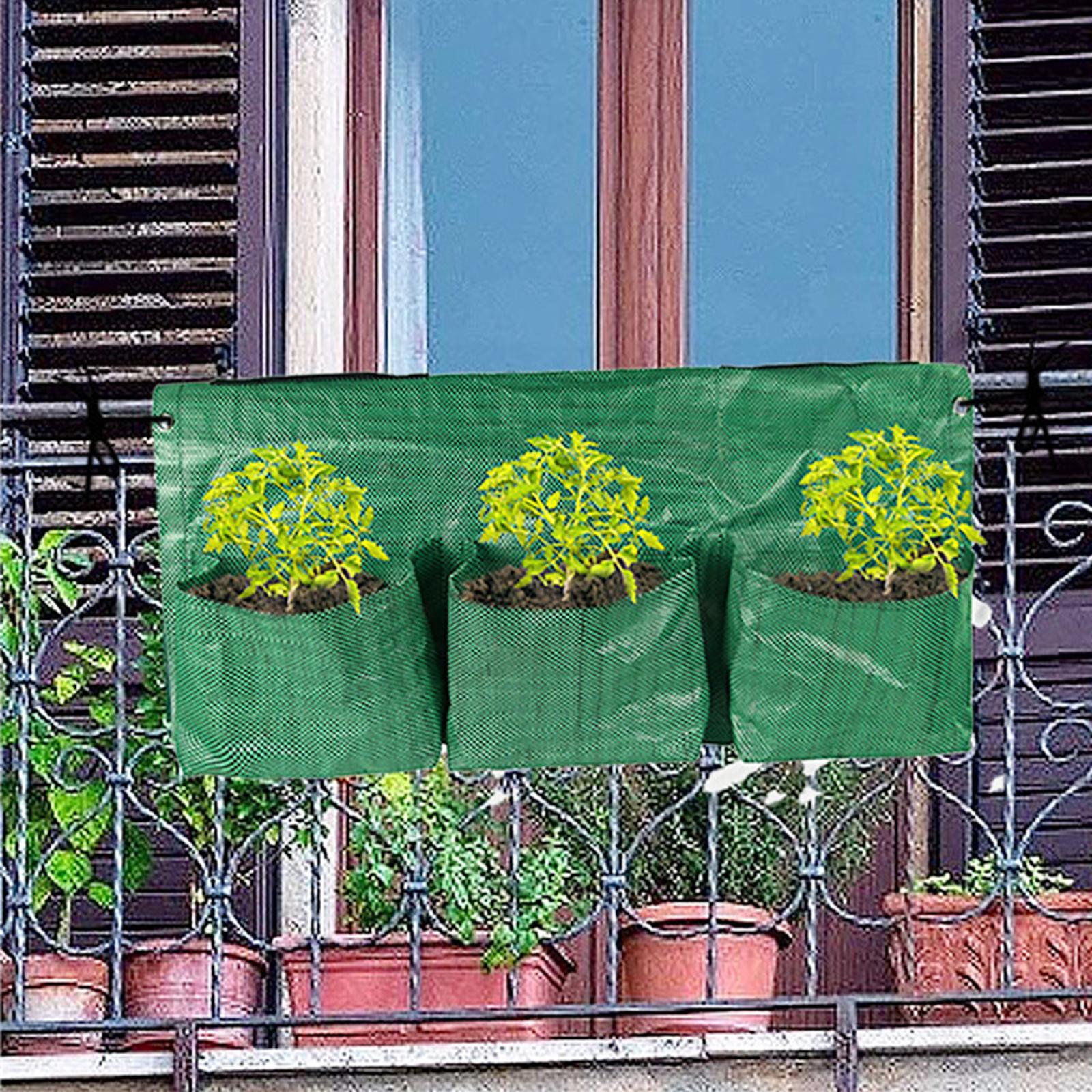 Garden Grow Bag Vegetable Planter Bags for Yard Outdoor Flowers Vegetables