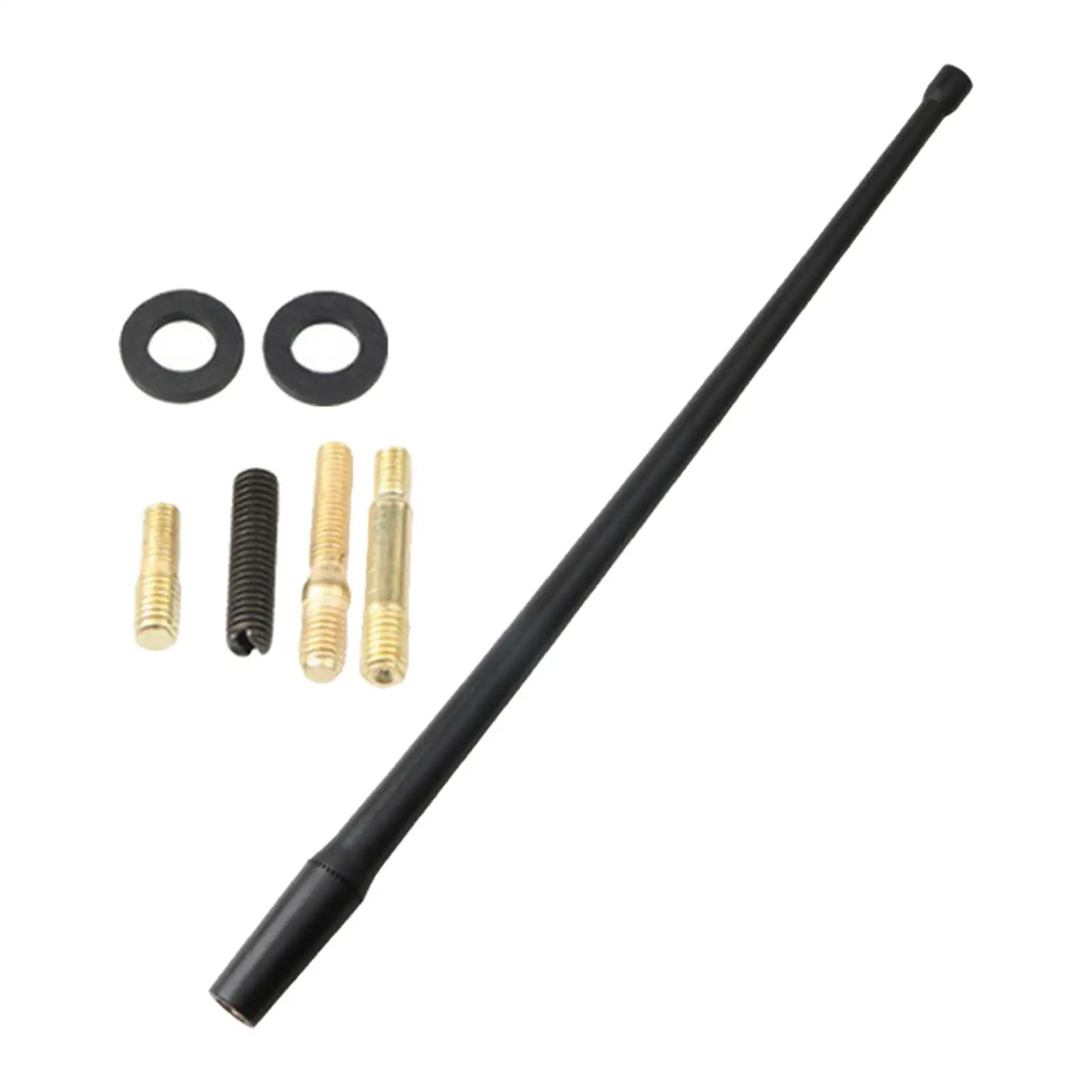 Vehicle Length 33.5cm Universal Car Short Antenna for All Car Truck SUV Accessory Spare Parts Black Color Widely Used Durable