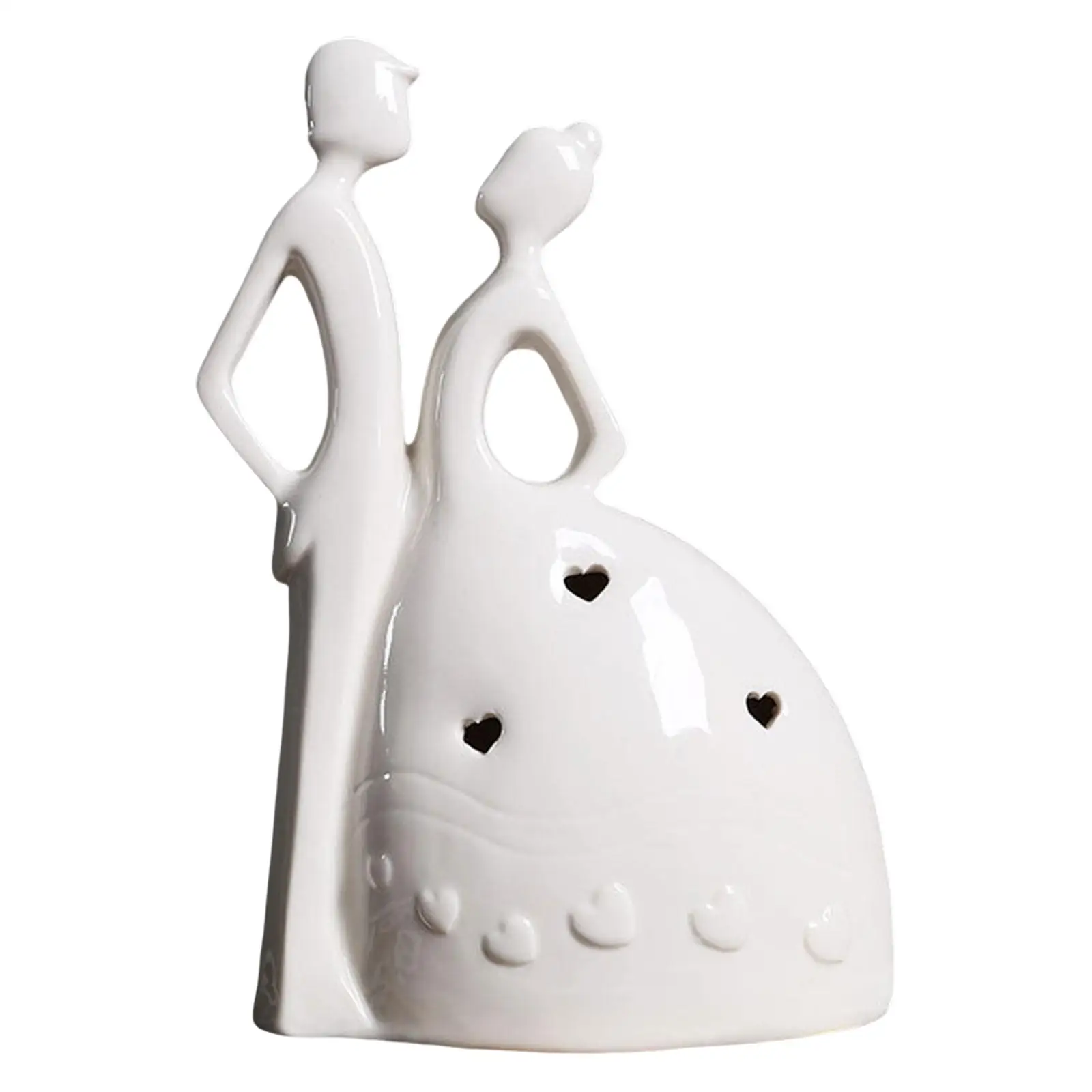 Lover Statue Romantic Decorative Passionate Art Crafts Ornament Couple Figurine for Cabinet Tabletop Home wedding Decoration