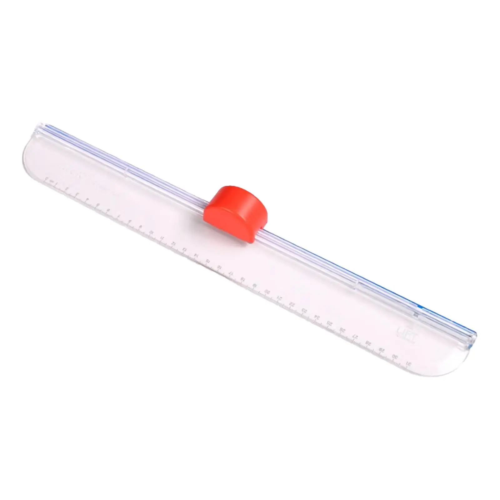 Mini Paper Cutter Ruler Lightweight Straight Line Convenient Paper Cutting