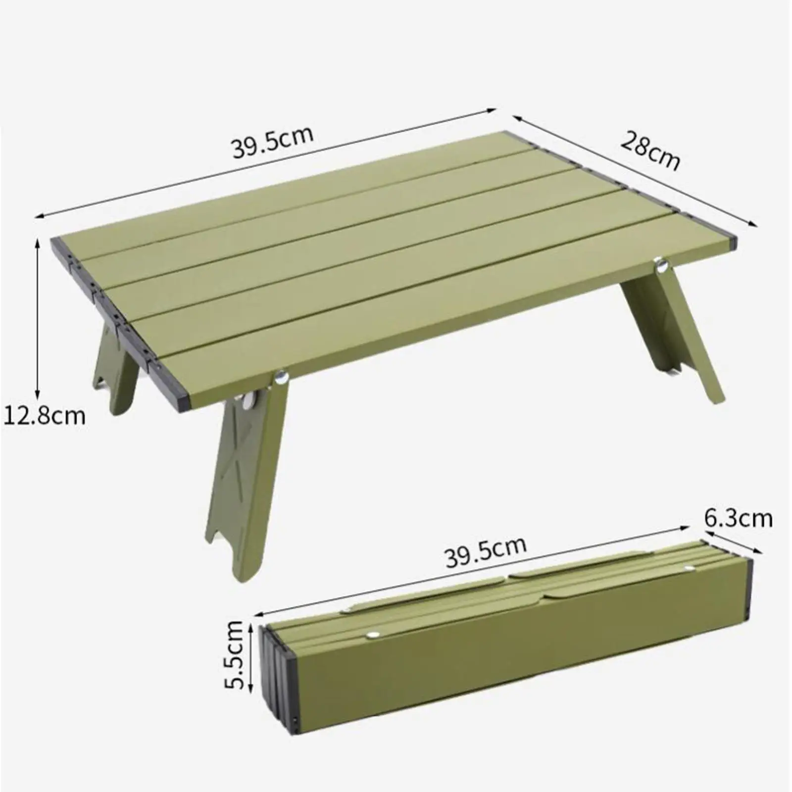 Camping Table Folding Stable Folded Camp Table for Climbing Barbecue Picnics