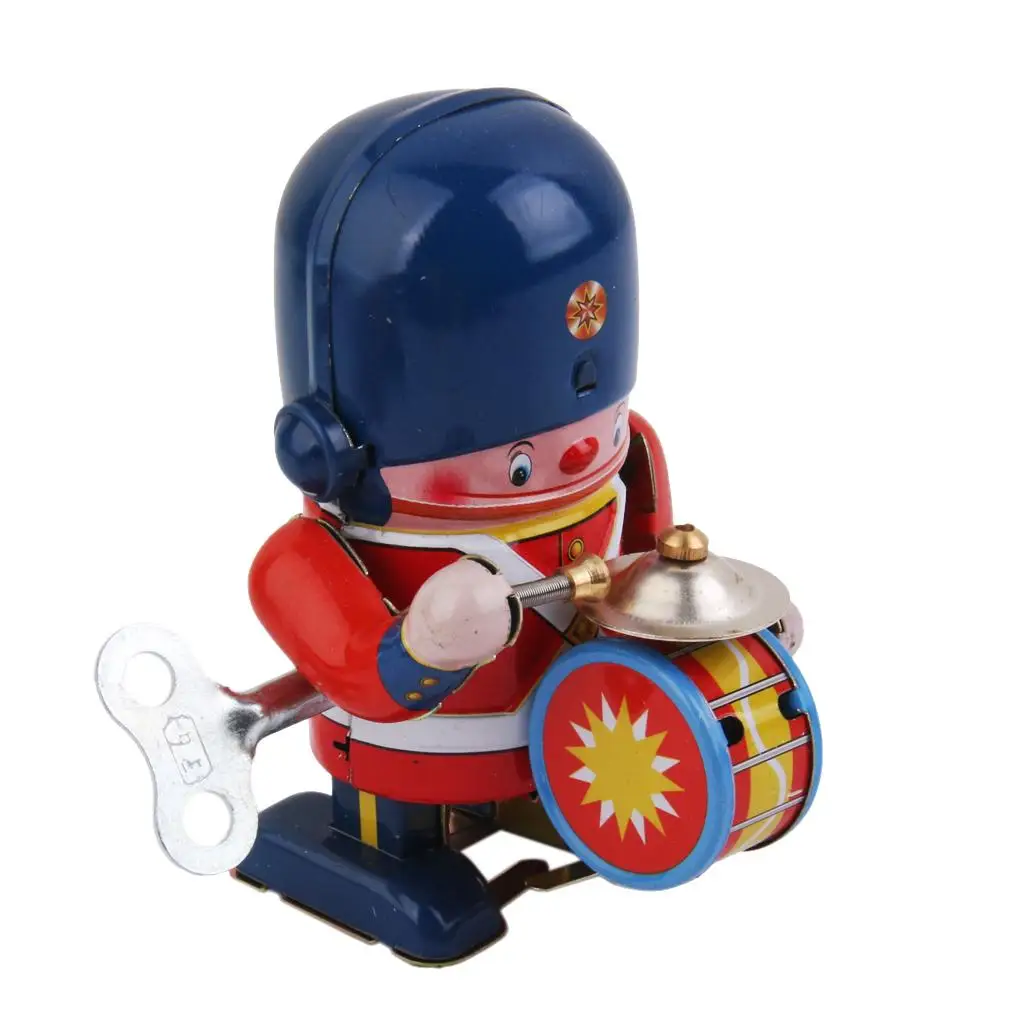 Mechanical  Drummer Metal Collection Child children gift Party