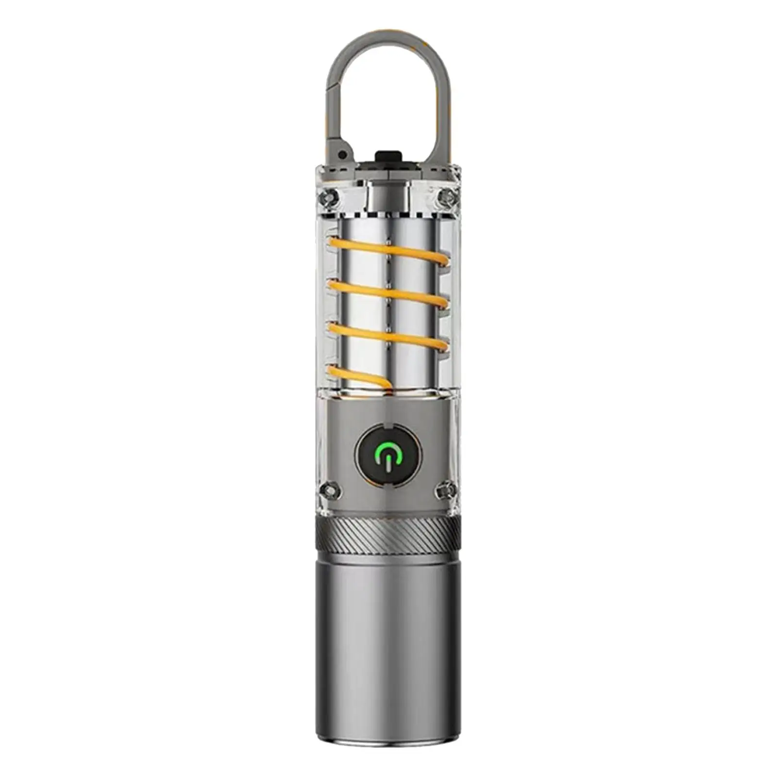 Portable flashlights Keychain 5 Modes Home Hiking Outdoor Handheld Torch Light for Lighting Walking Garage Emergency Travel