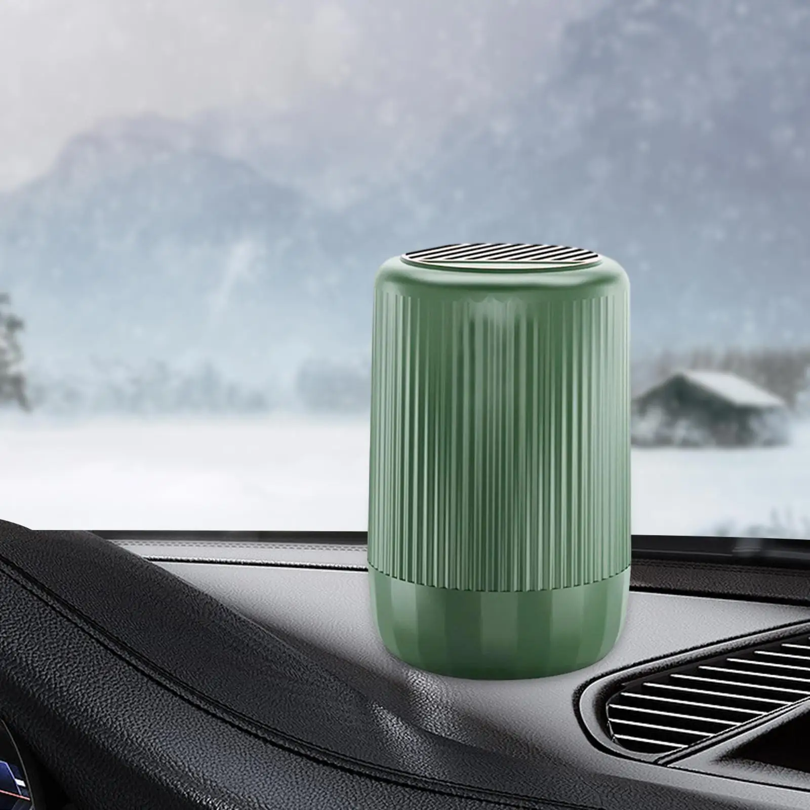 Vehicle Microwave Molecular Deicing Instrument Fashion Portable Car Heater Diffuser Car Deicer for Bedroom Home Car Office