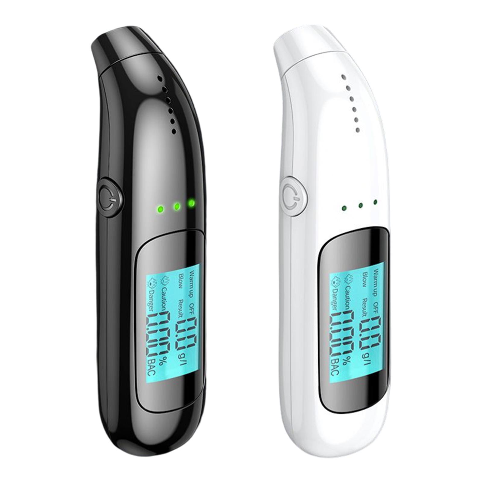 LCD Digital Breath Alcohol Tester   Lightweight for Drivers Home